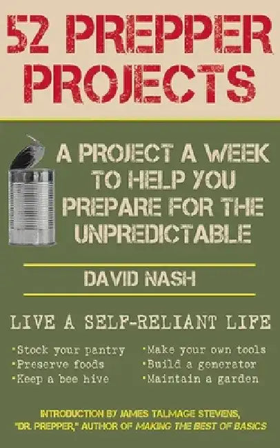 52 Prepper Projects (English, David Nash)