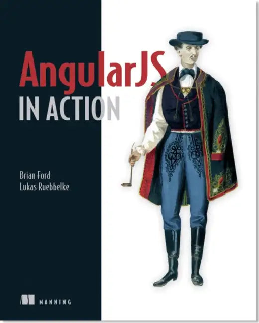 Angularjs in Action (English, Lukas Ruebbelke)