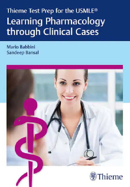 Thieme Test Prep for the Usmle(r) Learning Pharmacology Through Clinical Cases (English, Mario Babbini | Sandeep Bansal)