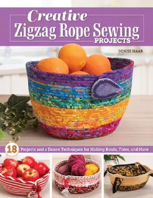 Creative Zigzag Rope Sewing Projects (English, Denise Haar)