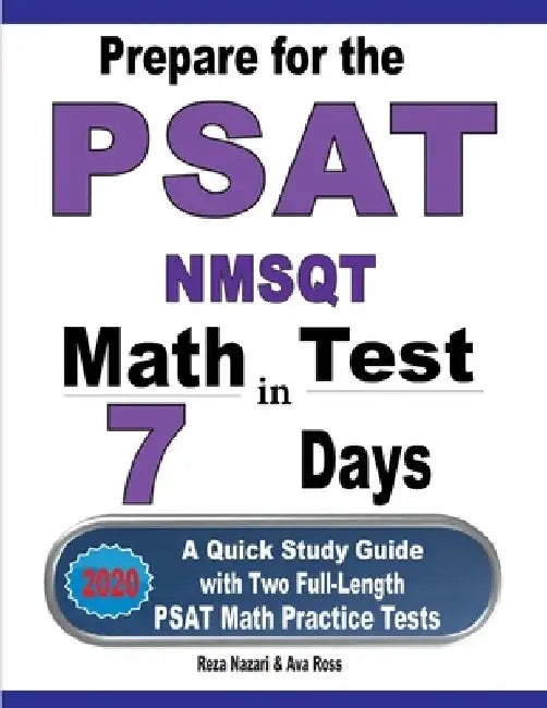 Prepare for the PSAT / NMSQT Math Test in 7 Days (English, Reza Nazari | Ava Ross)