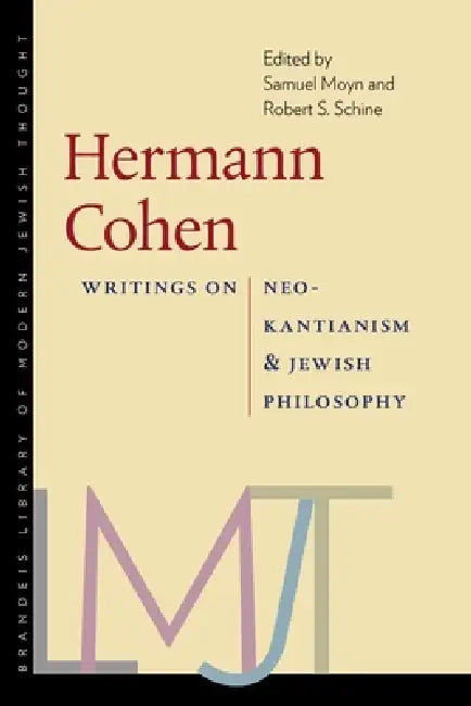 Hermann Cohen (English, Samuel Moyn | Robert S. Schine)