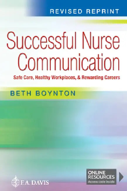 Successful Nurse Communication Revised Reprint (English, Beth Boynton)