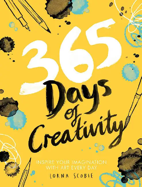 365 Days of Creativity (English, Lorna Scobie)