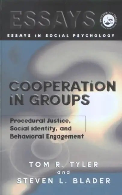 Cooperation in Groups (English, Tom Tyler)