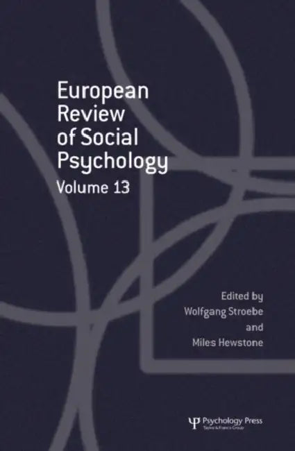 European Review of Social Psychology (English, Miles Hewstone | Wolfgang Stroebe)
