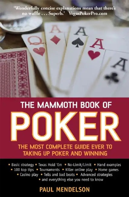 The Mammoth Book of Poker (English, Paul Mendelson)