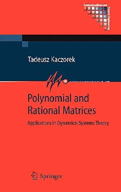 Polynomial and Rational Matrices (English, Tadeusz Kaczorek)