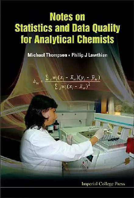 Notes on Statist & Data Quality for .. (English, Thompson Michael)