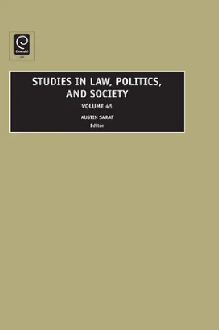 Studies in Law, Politics and Society (English, Austin Sarat)