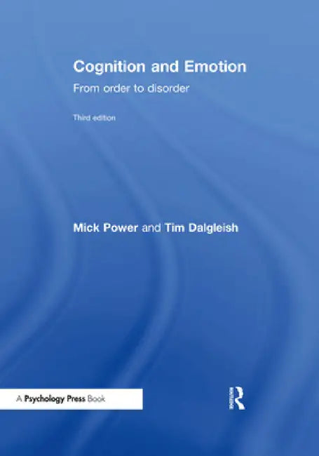 Cognition and Emotion (English, Mick Power | Tim Dalgleish)