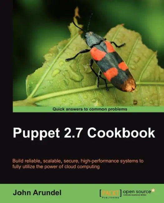 Puppet 2.7 Cookbook (English, John Arundel)