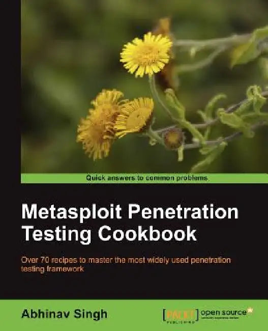 Metasploit Penetration Testing Cookbook (English, Abhinav Singh)