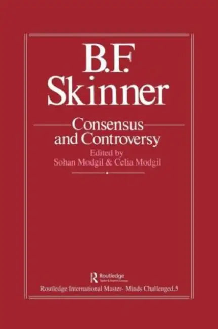 B.F. Skinner (English, Sohan Modgil | Celia Modgil)