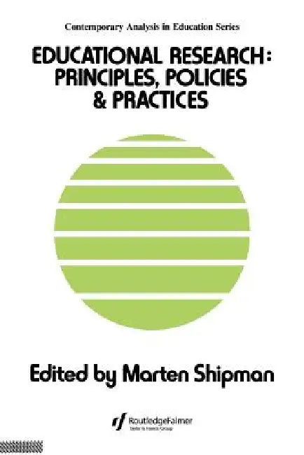 Educational Research (English, Marten Shipman)