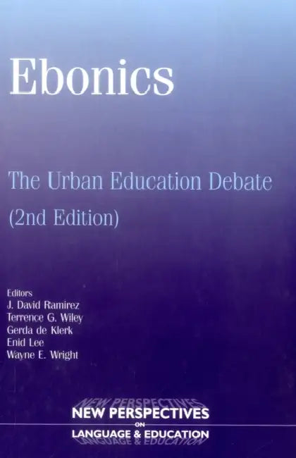 Ebonics (English, David J. Ramirez | Terrence Wiley | Gerda de Klerk)