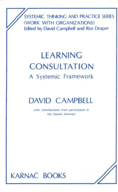 Learning Consultation (English, David Campbell)