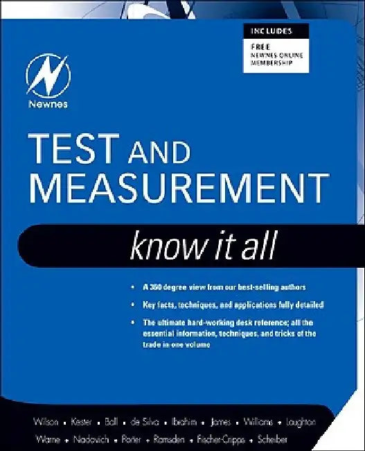 Test and Measurement (English, Jon S. Wilson)