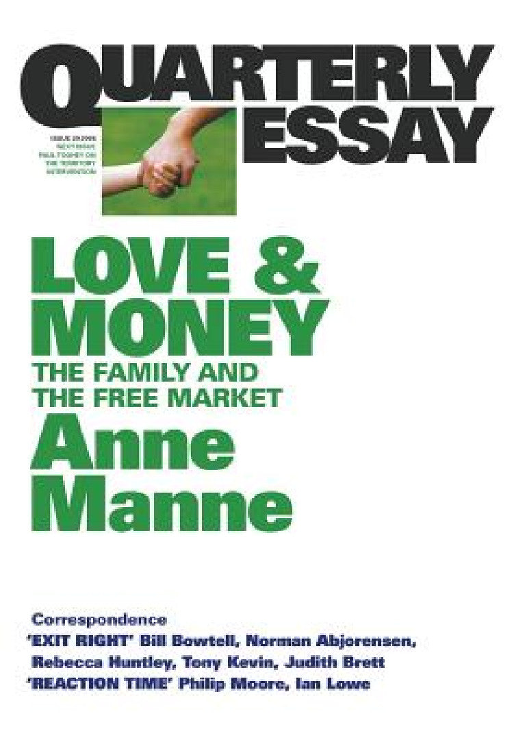 Love and Money (English, Anne Manne)