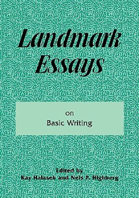 Landmark Essays on Basic Writing (English, Kay Halasek | Nels P. Highberg)