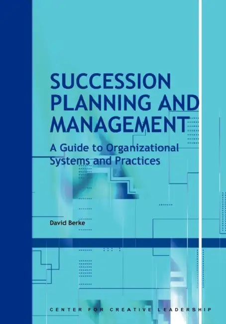Succession Planning and Management (English, David Berke)