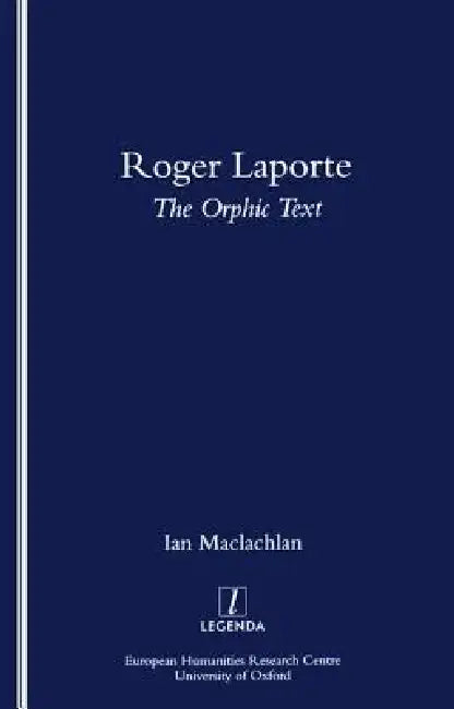 Roger Laporte (English, Ian Maclachlan)