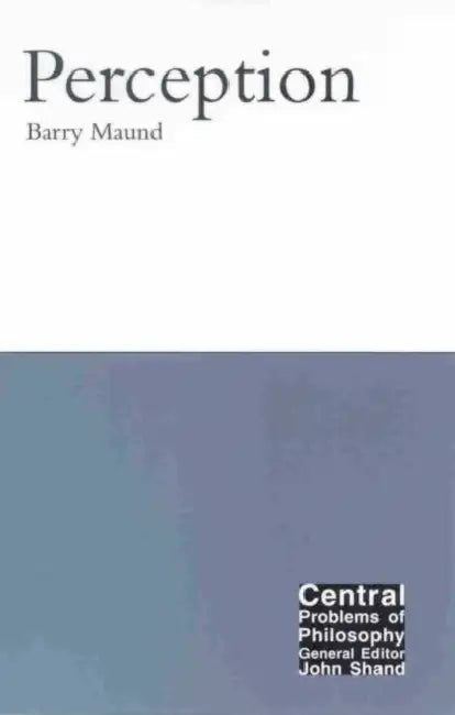 Perception (English, Barry Maund)