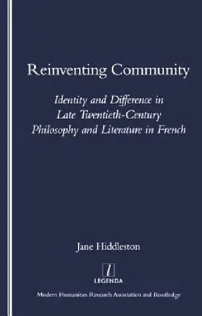 Reinventing Community (English, Jane Hiddlestone)