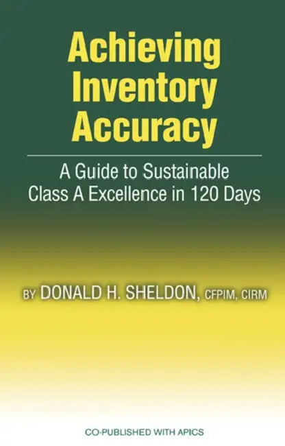 Achieving Inventory Accuracy (English, Donald Sheldon)