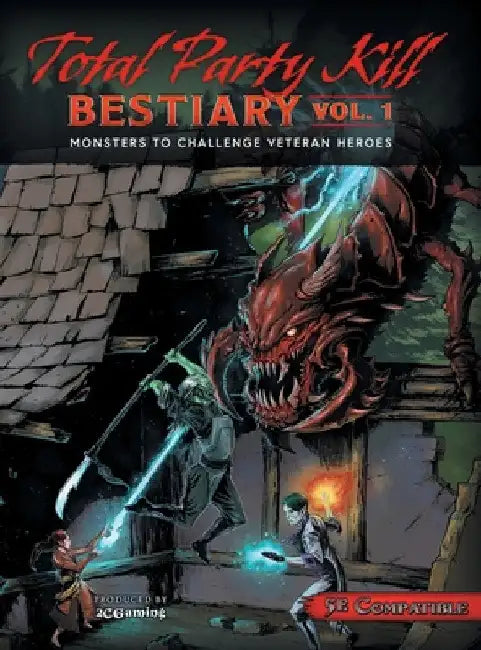 Total Party Kill Bestiary, Vol. 1 (English, Ryan Servis | Steven Gordon)