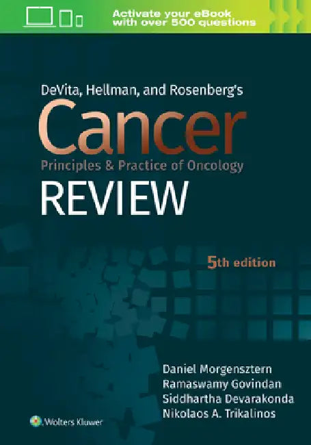 Devita, Hellman, and Rosenberg's Cancer Principles & Practice of Oncology Review (English, Ramaswamy Govindan | Daniel Morgensztern)