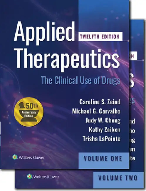 Applied Therapeutics (English, Caroline S. Zeind | Michael G. Carvalho | Judy W. M. Cheng)