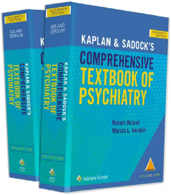 Kaplan and Sadock's Comprehensive Textbook of Psychiatry (English, Robert Boland)