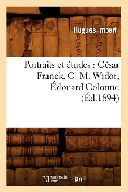 Portraits Et Études (English, Hugues Imbert)