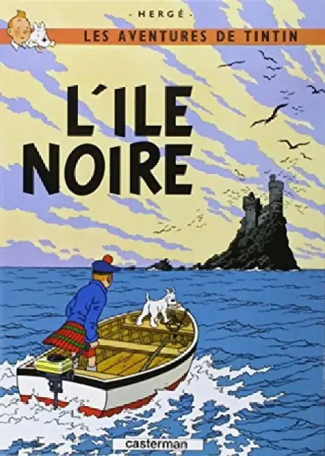 L'Ile Noir = Land of the Black Gold (English, Herge)