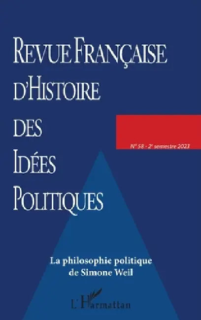La philosophie politique de Simone Weil (English, Na)