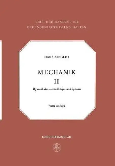 Mechanik (English, Hans Ziegler)