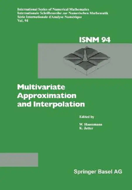 Multivariate Approximation and Interpolation (English, Hausmann | Jetter)