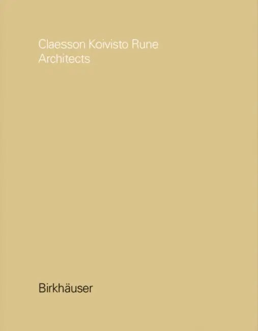 Claesson Koivisto Rune Architects (English, Claesson Koivisto Rune)