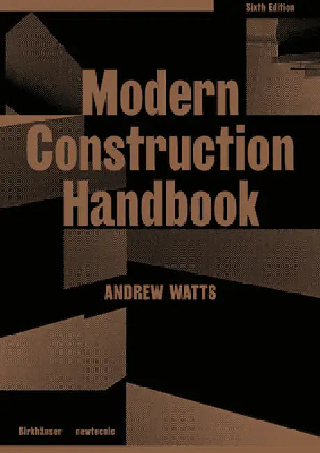 Modern Construction Handbook (English, Andrew Watts)