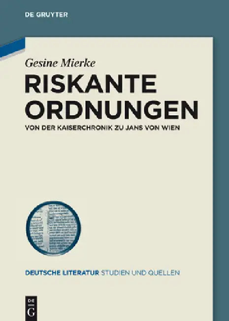 Riskante Ordnungen (English, Gesine Mierke)