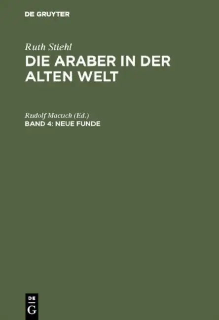 Neue Funde (English, Rudolf Macuch | Johannes Irmscher | Raimund Köbert)