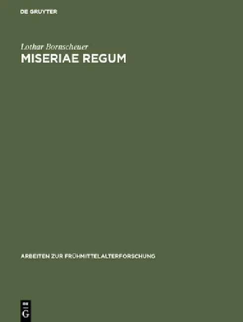 Miseriae Regum (English, Lothar Bornscheuer)