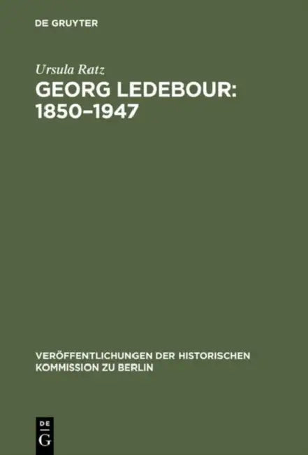 Georg Ledebour (English, Ursula Ratz | Paul Kluke)