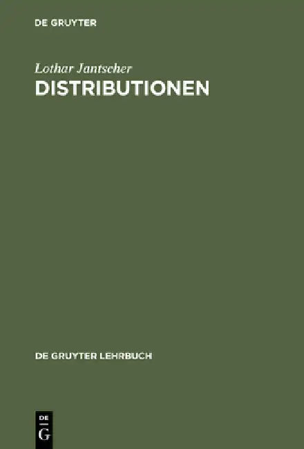 Distributionen (English, Lothar Jantscher)