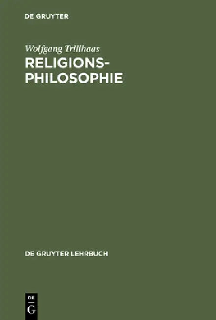 Religionsphilosophie (English, Wolfgang Trillhaas)