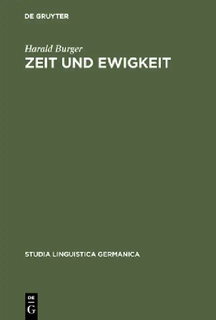 Zeit und Ewigkeit (English, Harald Burger)