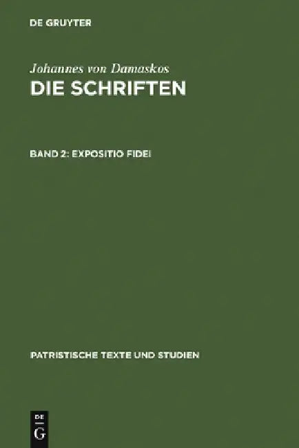Expositio fidei (English, Bonifatius Kotter)