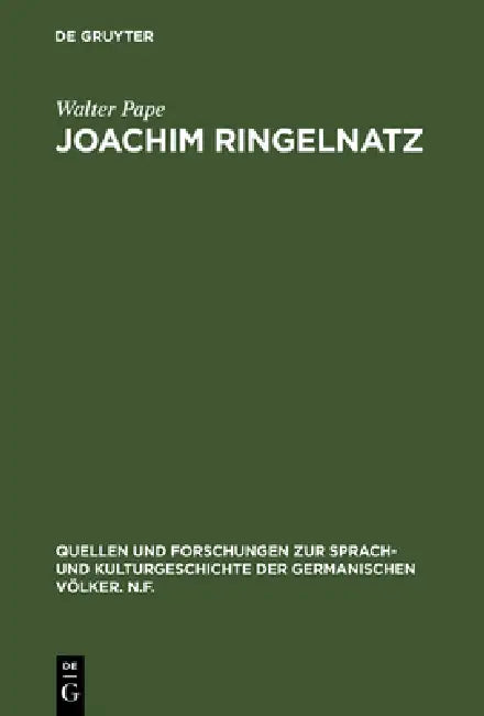 Joachim Ringelnatz (English, Walter Pape)