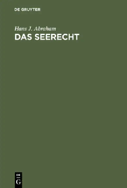 Das Seerecht (English, Hans J. Abraham)